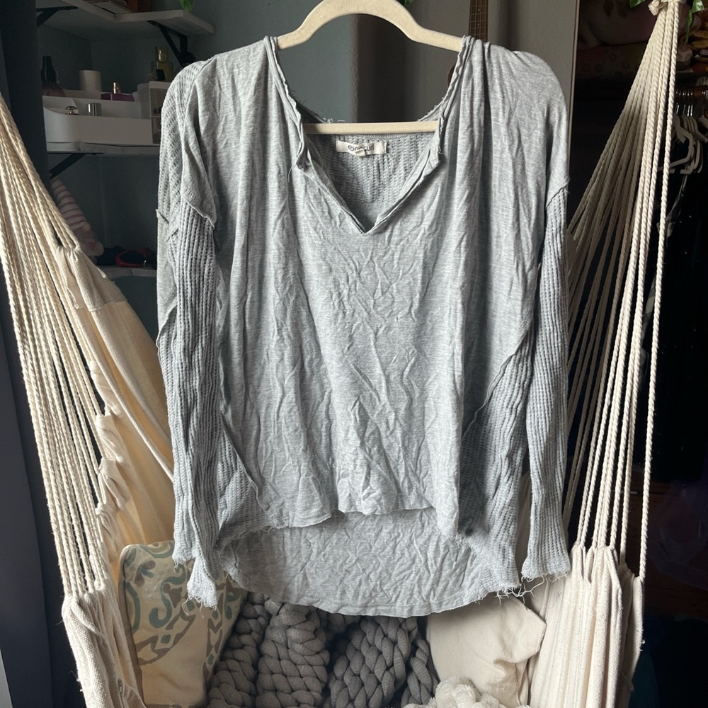 Gray Women's Top
